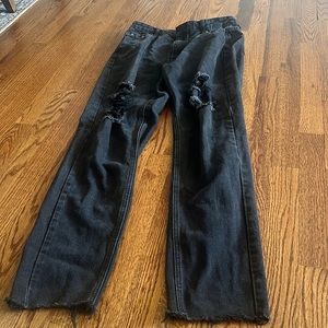 Black bag ish jeans